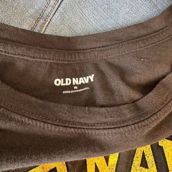 Tee & Shorts Set Sz.M - Old Navy Crop Tee & Time and True Distressed Jean Shorts - Picture 3 of 5